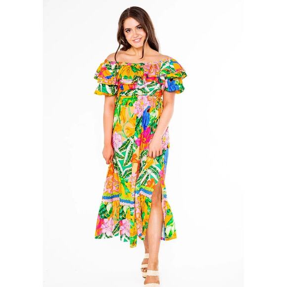 Alden Adair Dresses & Skirts - ALDEN ADAIR Women's Filsan Dress Size L In Santiago